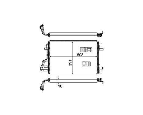 Condenser, air conditioning