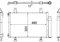 Condenser, air conditioning