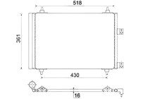 Condenser, air conditioning