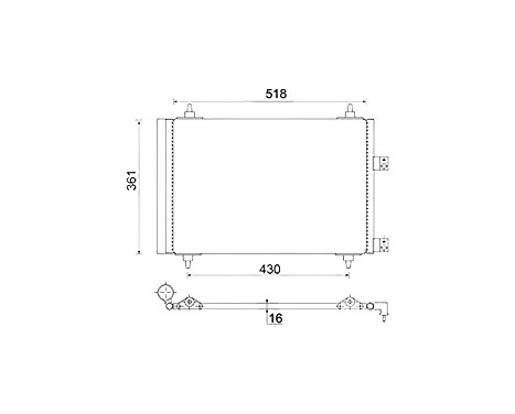 Condenser, air conditioning