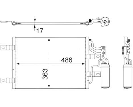 Condenser, air conditioning