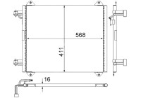 Condenser, air conditioning