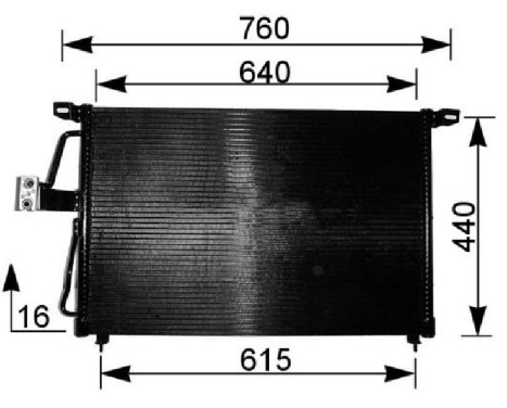 Condenser, air conditioning