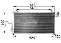 Condenser, air conditioning