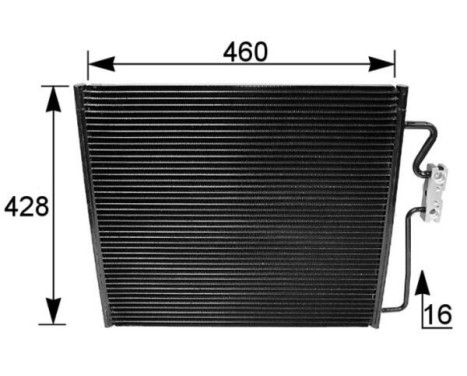 Condenser, air conditioning