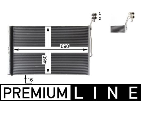 Condenser, air conditioning