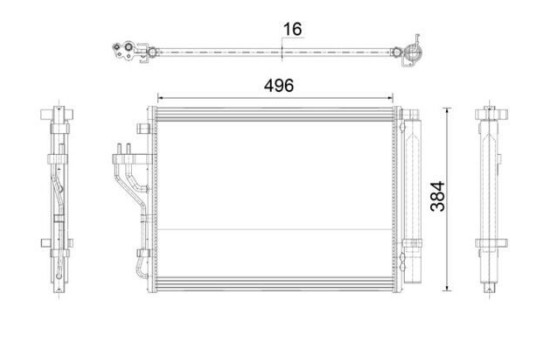 Condenser, air conditioning