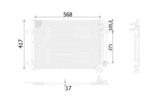 Condenser, air conditioning