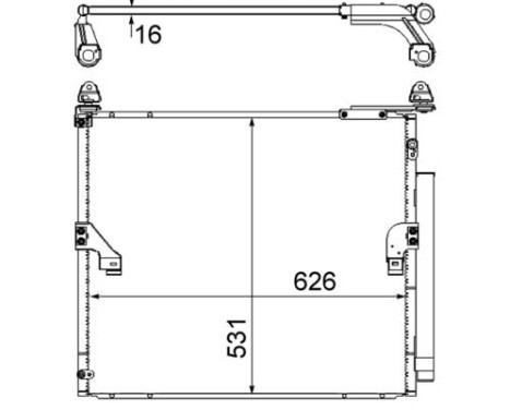 Condenser, air conditioning