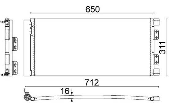 Condenser, air conditioning