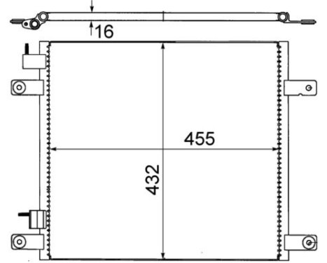 Condenser, air conditioning