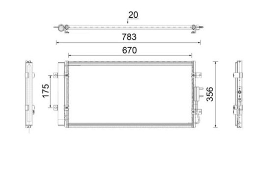 Condenser, air conditioning