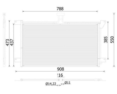 Condenser, air conditioning