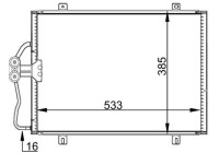 Condenser, air conditioning