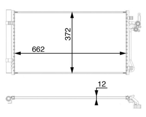Condenser, air conditioning