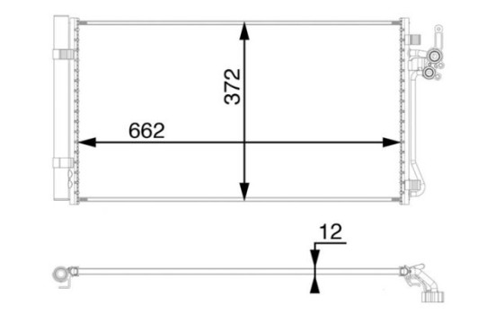 Condenser, air conditioning