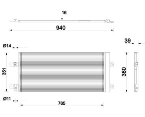Condenser, air conditioning
