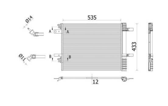 Condenser, air conditioning