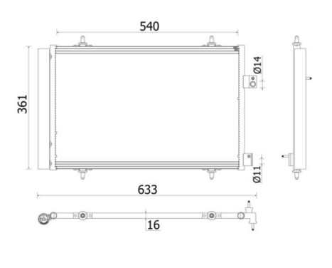 Condenser, air conditioning