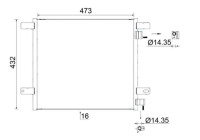 Condenser, air conditioning