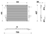 Condenser, air conditioning