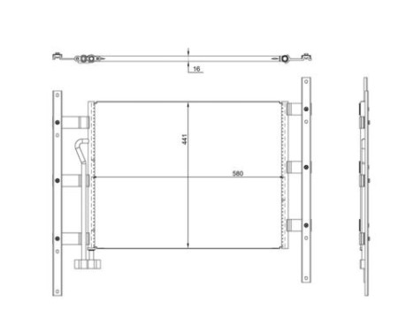 Condenser, air conditioning