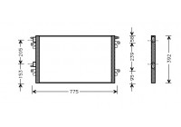 CONDENSER ARD 43005280X International Radiators