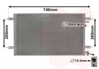 CONDENSER AUDI A6 II (04 -) 03005237Y International Radiators