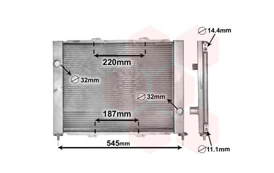 Cooler Module 4300M388 International Radiators, Image 2
