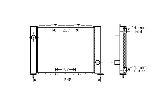 Cooler Module 4300M388 International Radiators