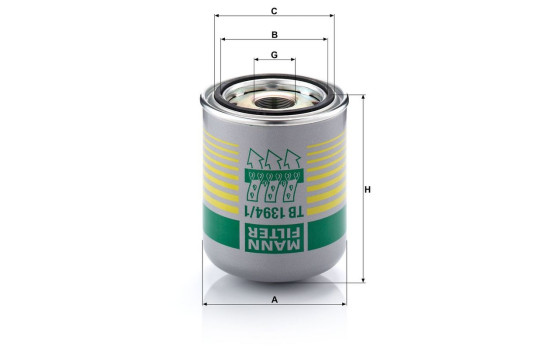 Air Dryer Cartridge, compressed-air system, Image 2