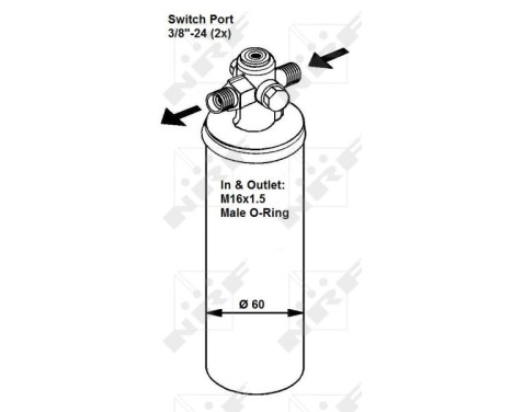 Dryer, air conditioning 33024 NRF, Image 5