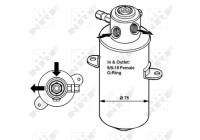 Dryer, air conditioning 33033 NRF