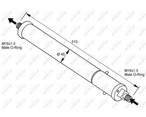 Dryer, air conditioning 33100 NRF, Image 4