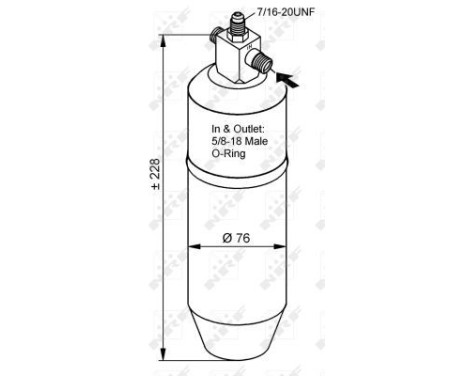 Dryer, air conditioning 33140 NRF, Image 4