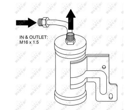 Dryer, air conditioning 33180 NRF