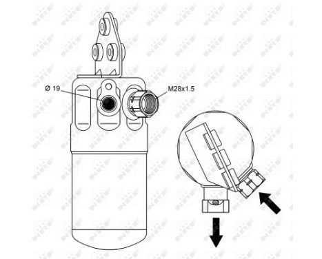 Dryer, air conditioning 33236 NRF