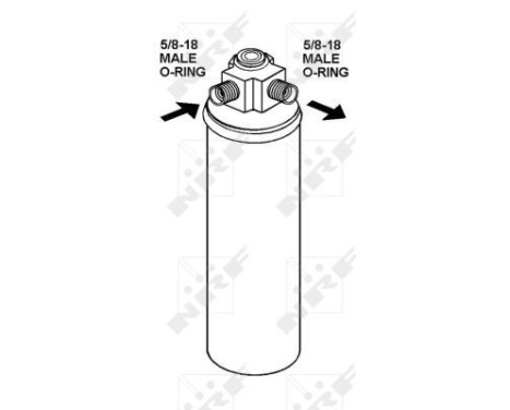 Dryer, air conditioning 33287 NRF