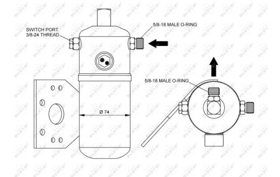 Dryer, air conditioning 33291 NRF