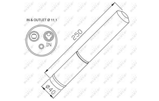 Dryer, air conditioning 33295 NRF