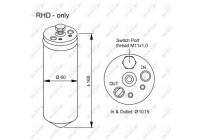 Dryer, air conditioning 33320 NRF