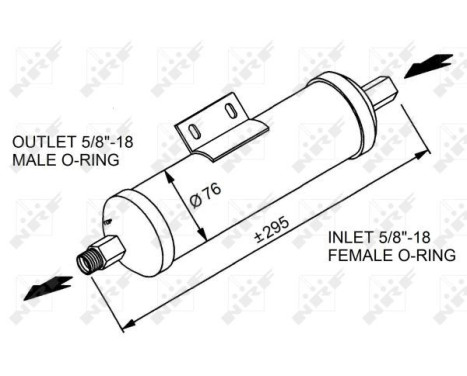Dryer, air conditioning 33331 NRF, Image 2