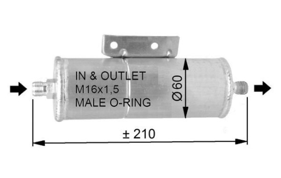 Dryer, air conditioning 33333 NRF