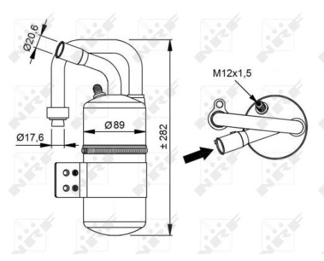 Dryer, air conditioning 33339 NRF, Image 5