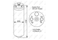 Dryer, air conditioning EASY FIT 33028 NRF