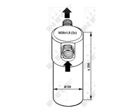 Dryer, air conditioning EASY FIT 33081 NRF, Image 5