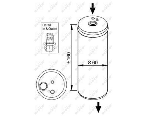 Dryer, air conditioning EASY FIT 33114 NRF, Image 5