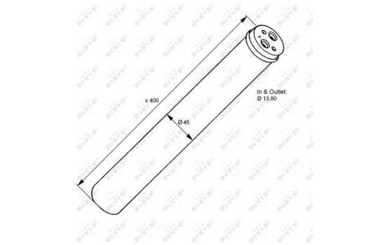 Dryer, air conditioning EASY FIT 33118 NRF