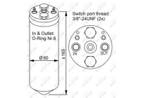 Dryer, air conditioning EASY FIT 33125 NRF