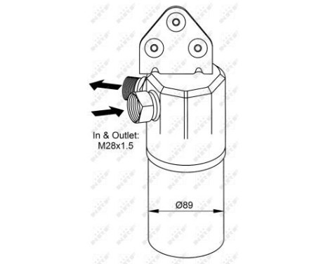 Dryer, air conditioning EASY FIT 33131 NRF, Image 5